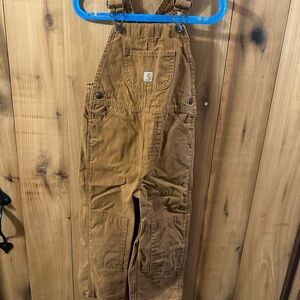 Carhartt Kids Tan Overalls